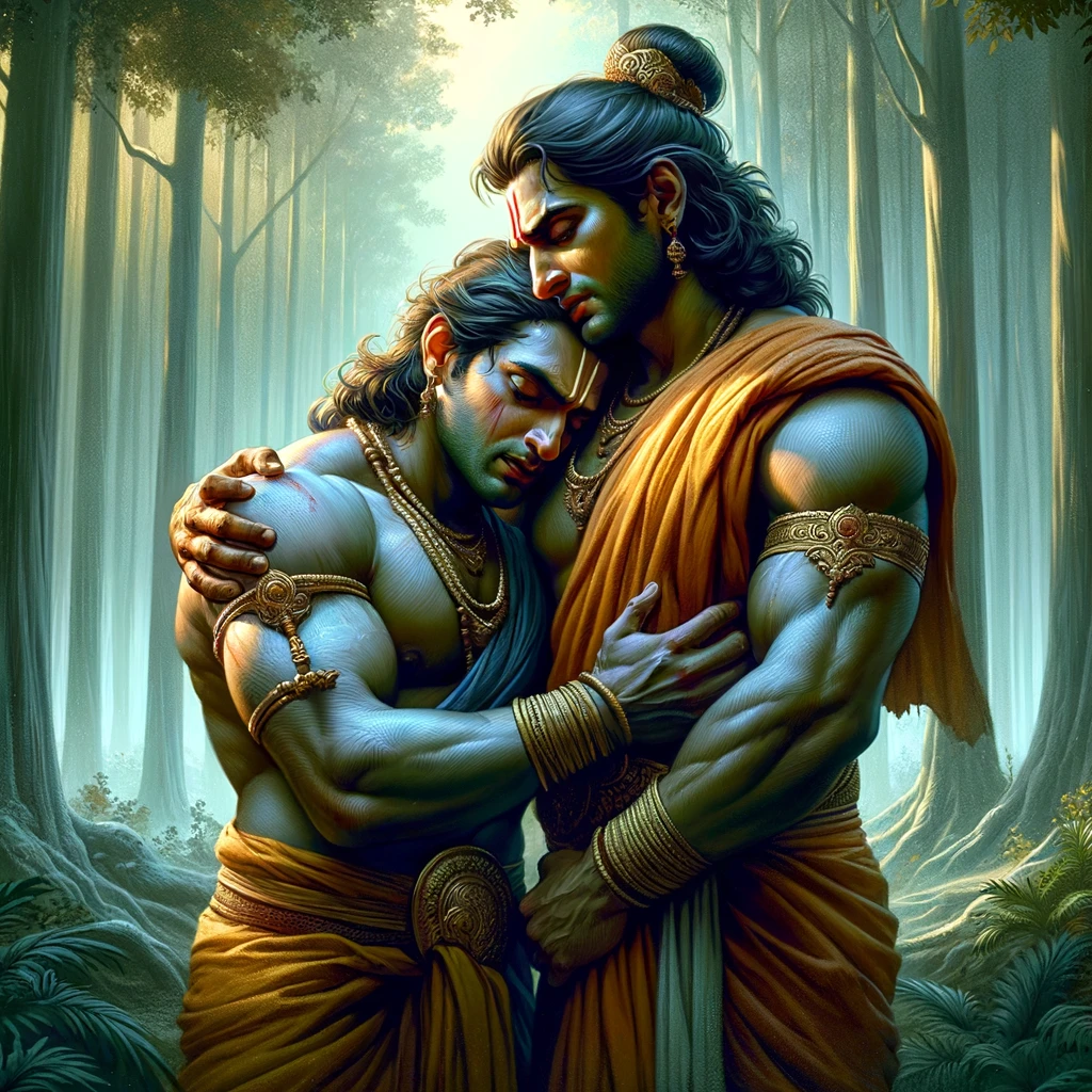 Lakshmana Further Consoles Rama